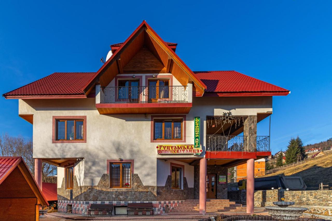 Guculska Svitlica Hotel Bukovel Kültér fotó